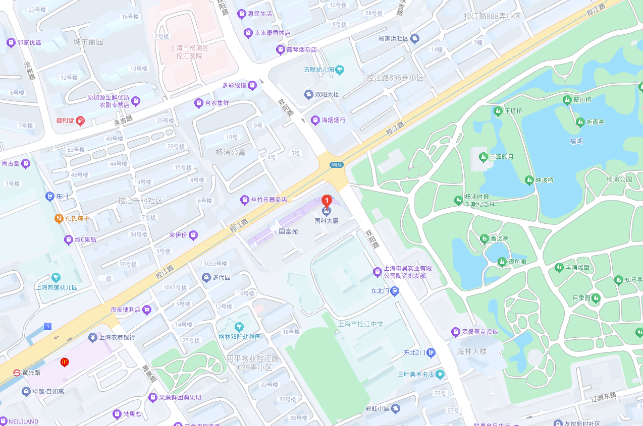 国科大厦位置地图
